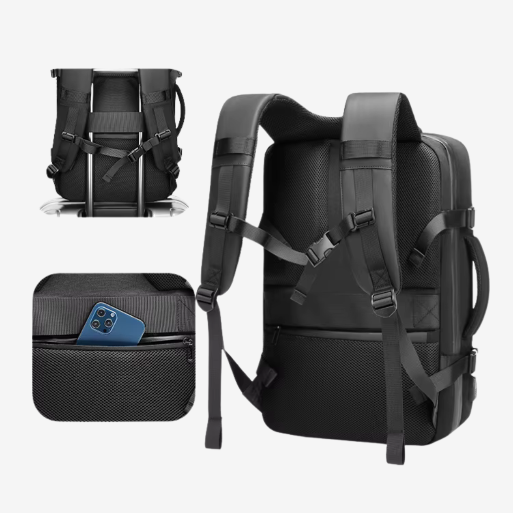 Sac de voyage compressé à épaisseur réduite