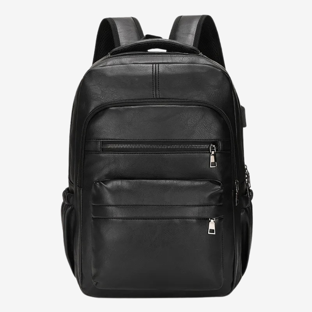 Sac à dos cabine en simili cuir 43×28×15 cm, vue principale