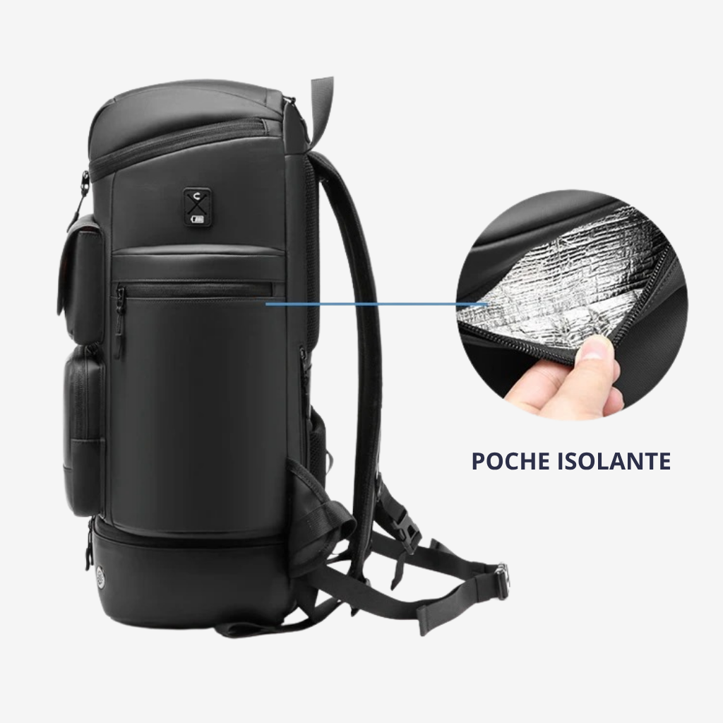 Bagage cabine grand volume vue de profil