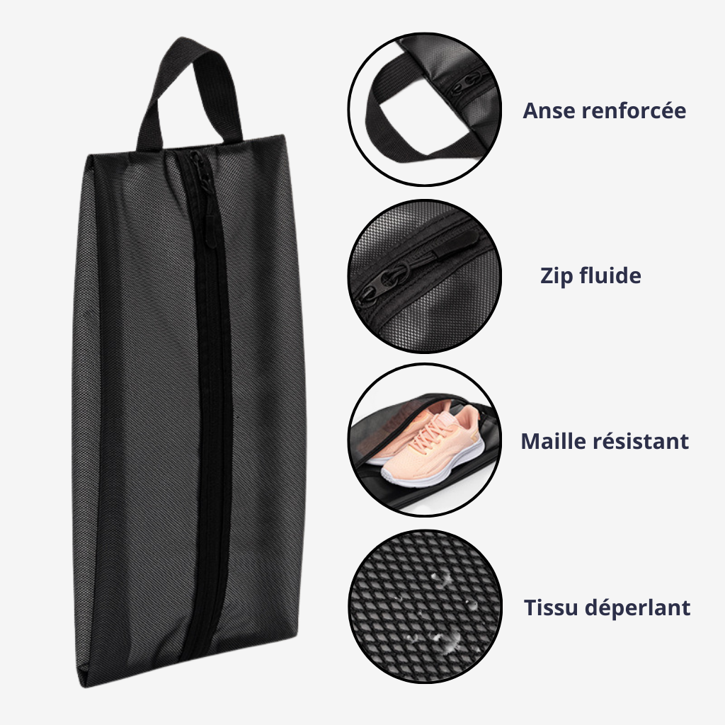 Marée — Sac de Rangement pour Chaussures, dimensions 40x25 cm