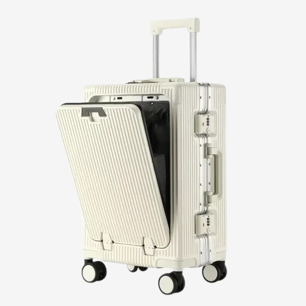 Valise cabine rigide 56x36x24 cm avec ouverture frontale