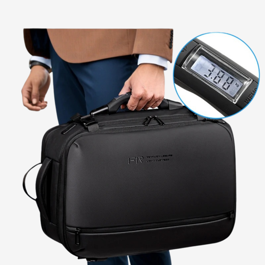 Sac cabine avant et après compression