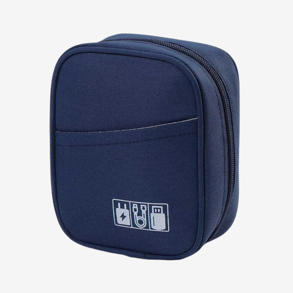 Organisateur compact pour câbles et accessoires électroniques