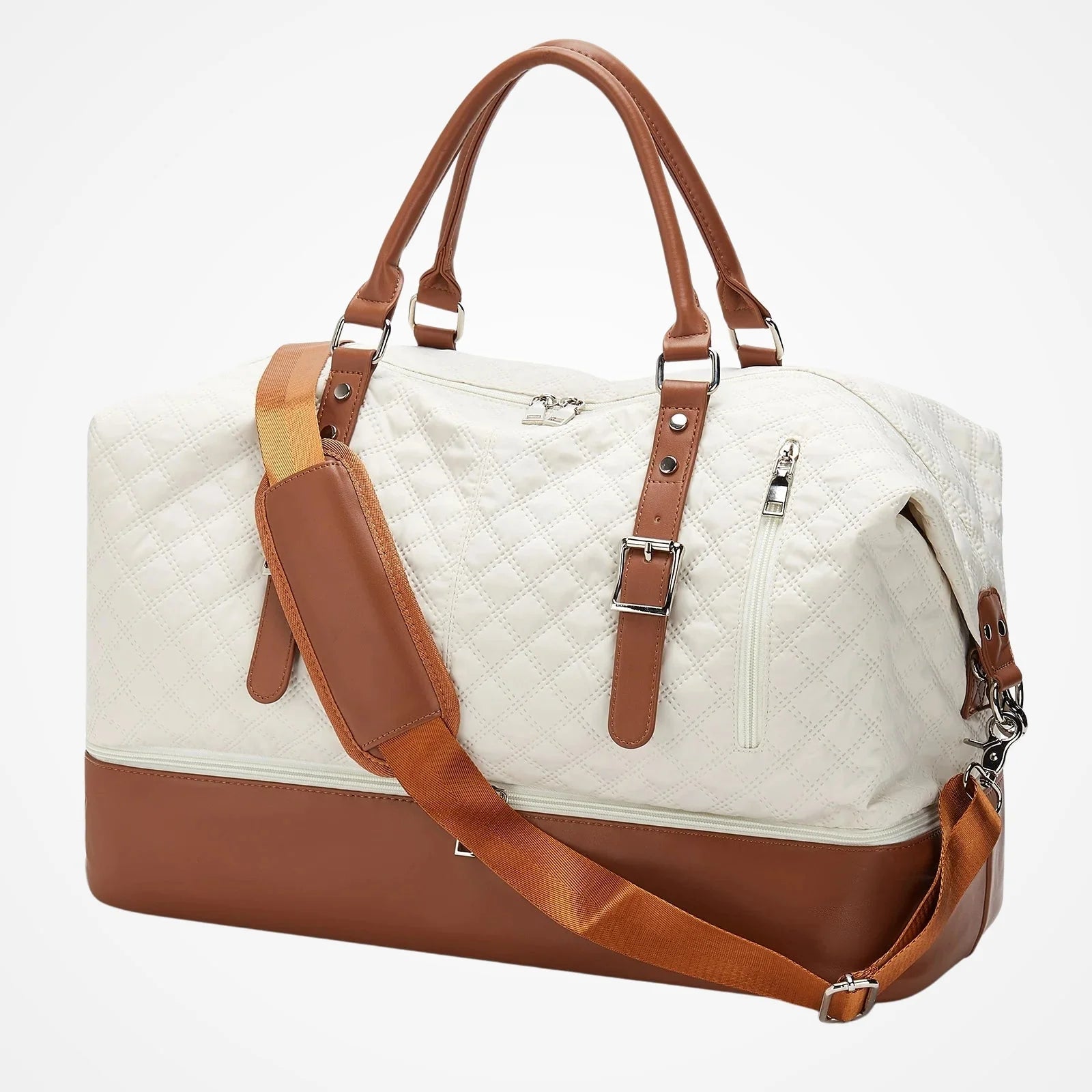 Sac de voyage femme avec poche à chaussures