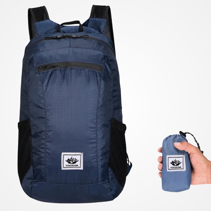 Sac à dos de randonnée ultra léger vue de face