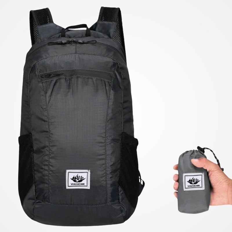Détail des bretelles ajustables du sac à dos
