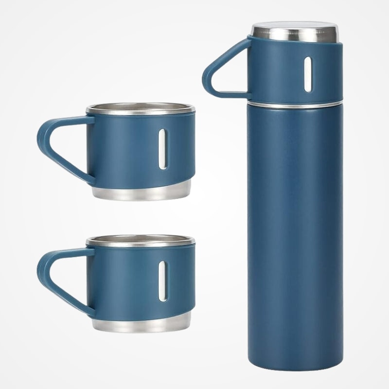 Détail du bouchon isotherme du thermos