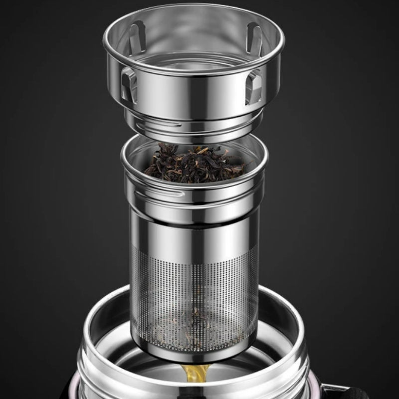 Bouteille isotherme à double paroi pour boissons chaudes et froides