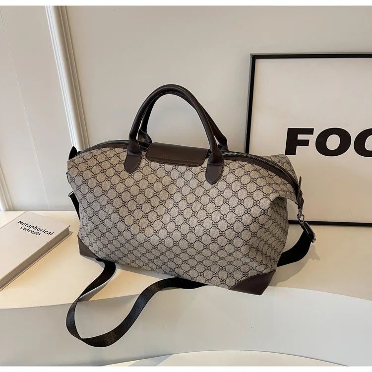 Sac de voyage femme en situation de déplacement