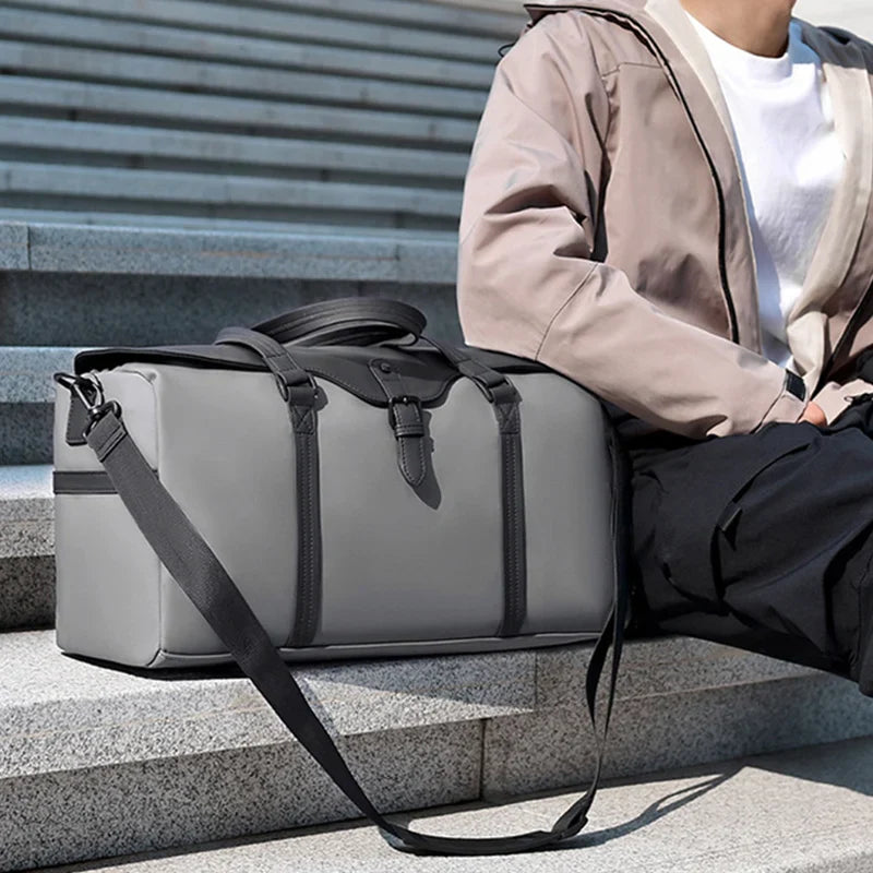 Compartiment principal ouvert du sac cabine