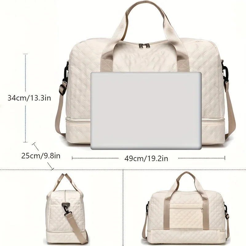 Intérieur du sac de voyage pliable