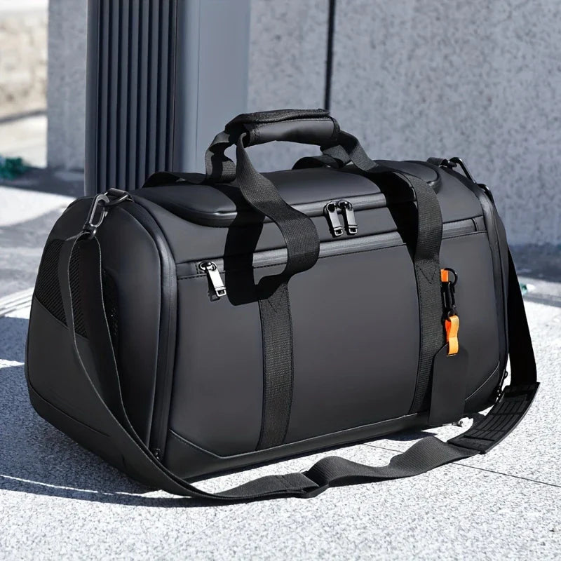 Compartiment à chaussures ouvert du sac de sport