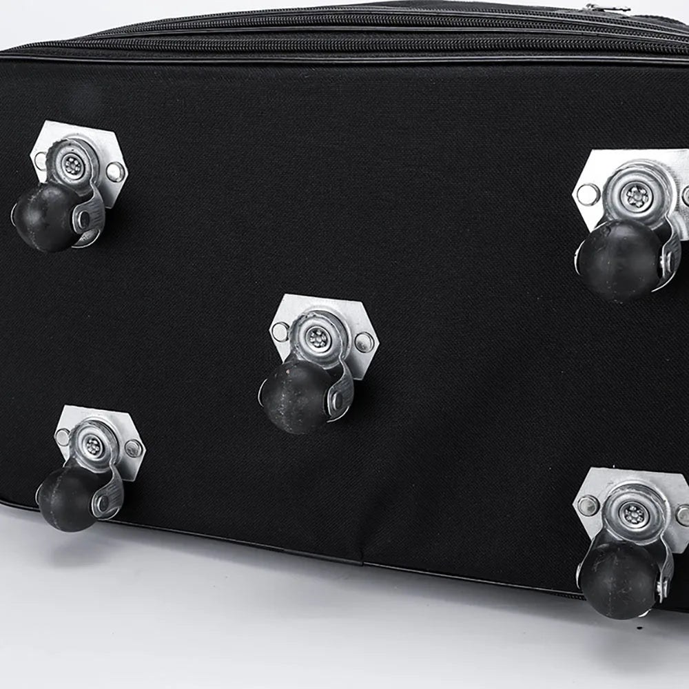 Poignée télescopique de la valise en tissu Oxford