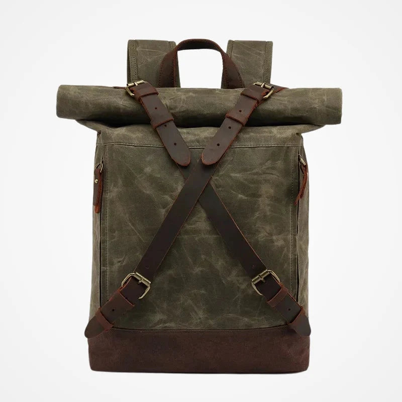 Compartiment ordinateur du sac roll top