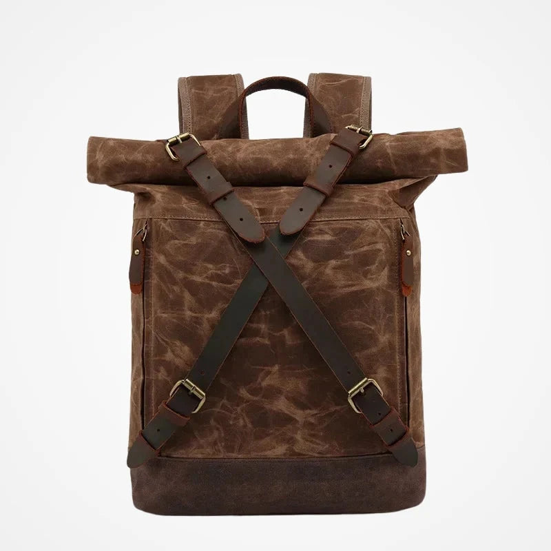 Détail de la toile du sac à dos