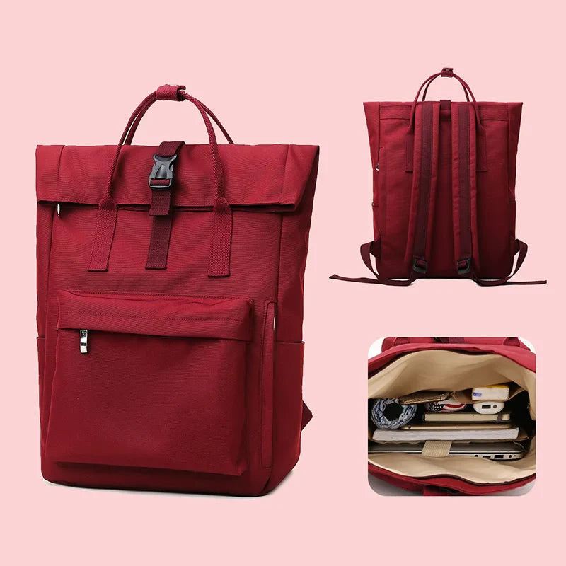 Fermeture enroulable du sac à dos roll top