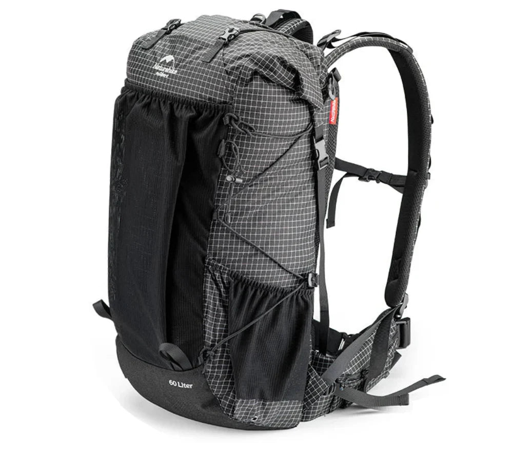 Sac à dos de randonnée 60 litres vue de face