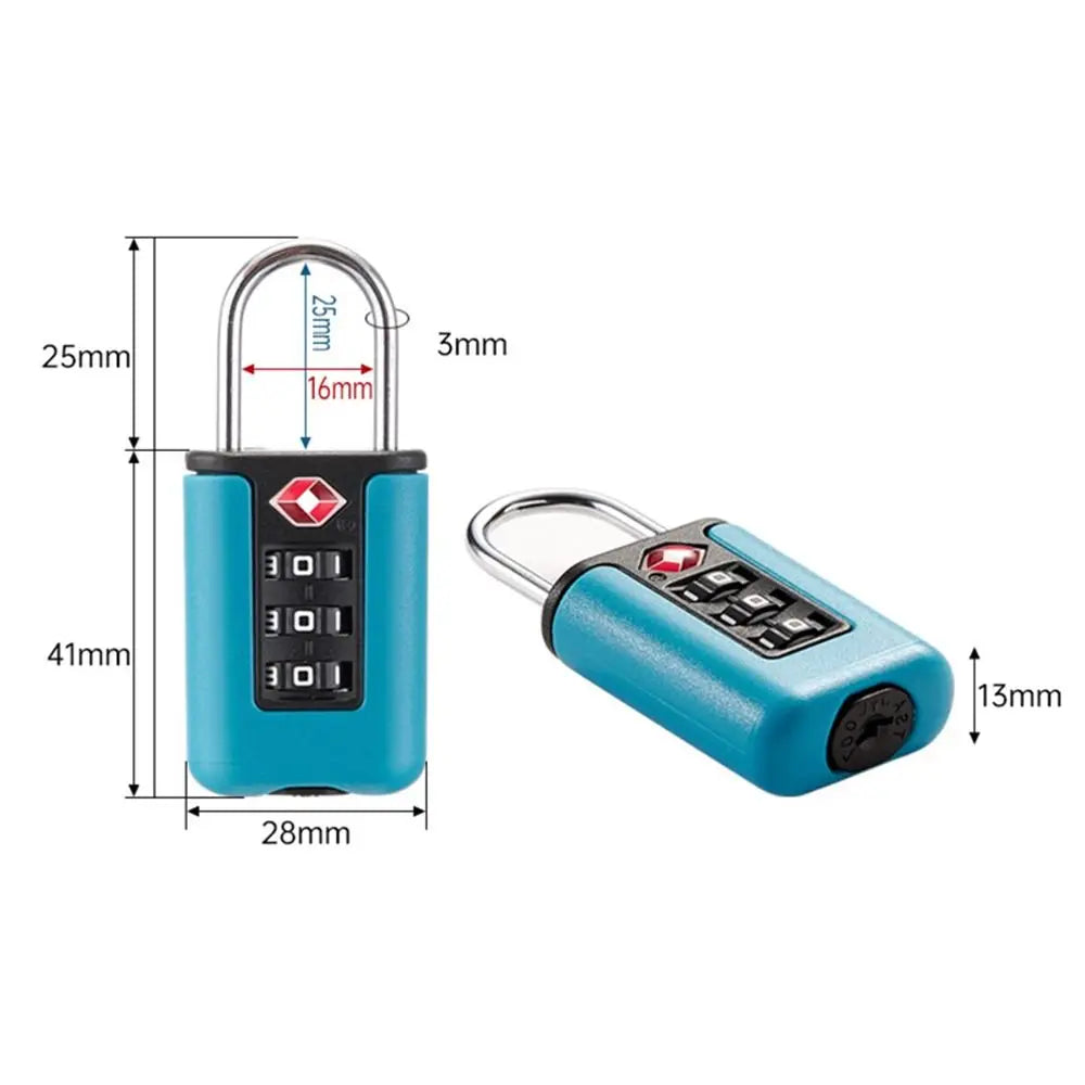 Différents modèles du mini cadenas à code