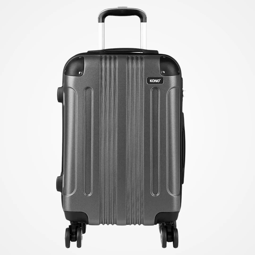 Valise soute rigide en situation de voyage