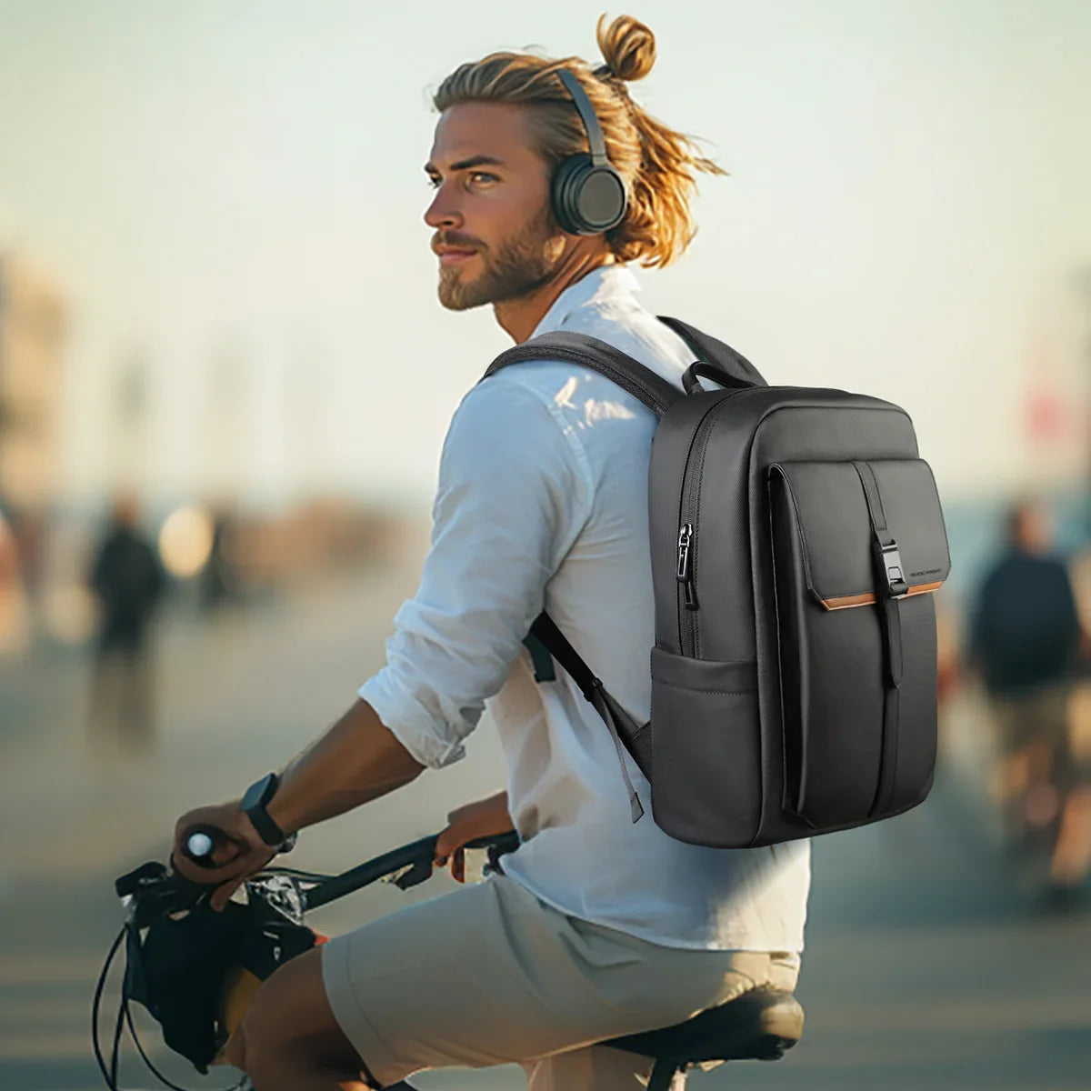 Rangements intérieurs du sac à dos business