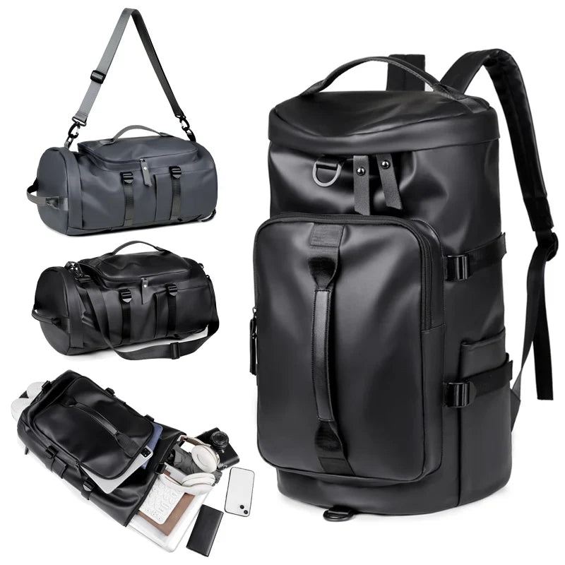 Compartiments intérieurs du sac de voyage homme
