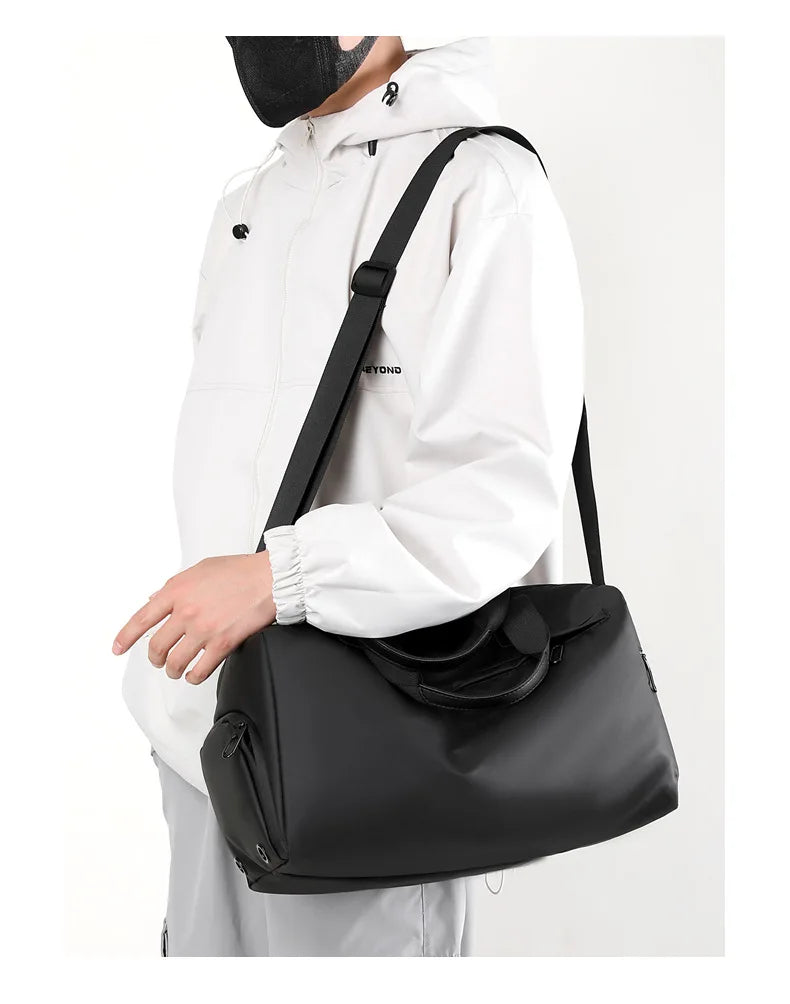 Intérieur du sac de voyage en tissu Oxford