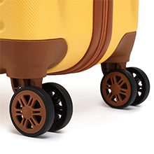 Détail de la coque ABS de la valise