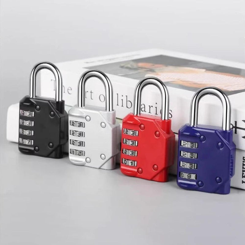 Détail du mécanisme du cadenas de valise