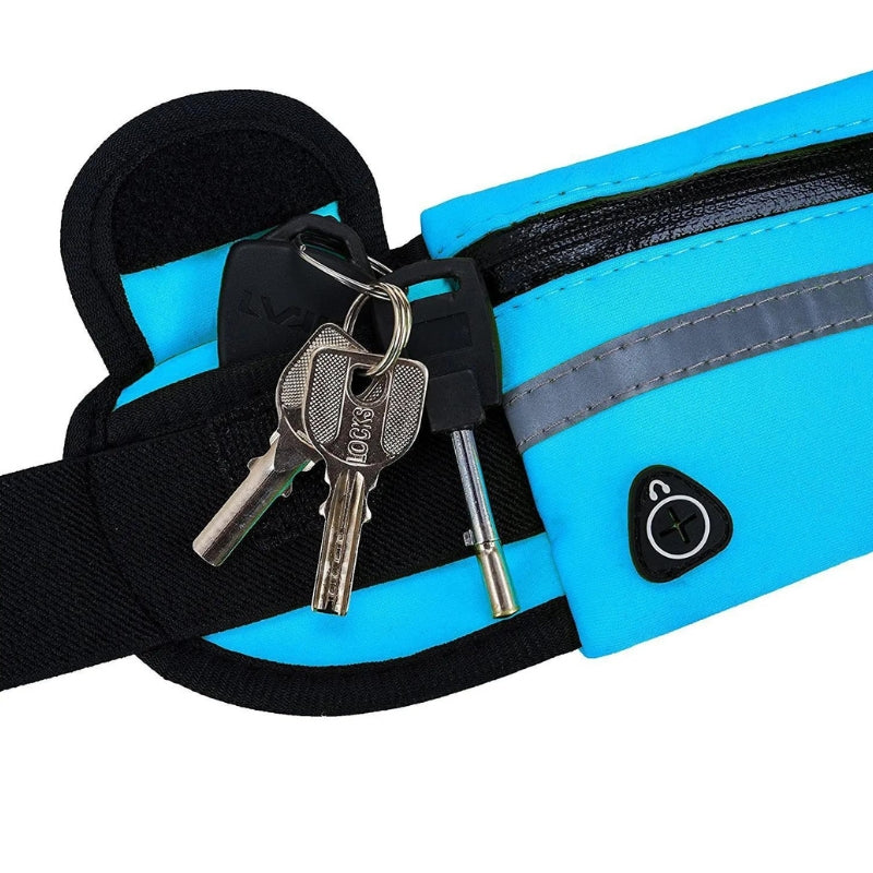 Rangement de la ceinture de voyage ouvert