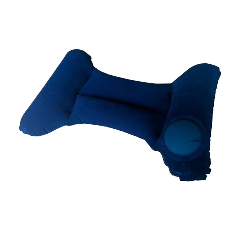 Détail de la valve de gonflage du coussin de cou