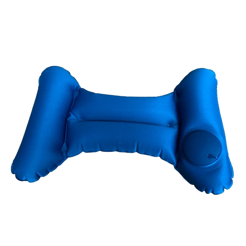 Coussin de cou gonflable ergonomique pour le voyage
