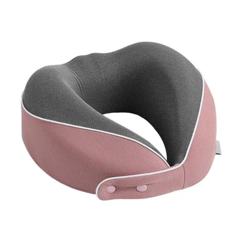 Coussin de voyage utilisé en position assise