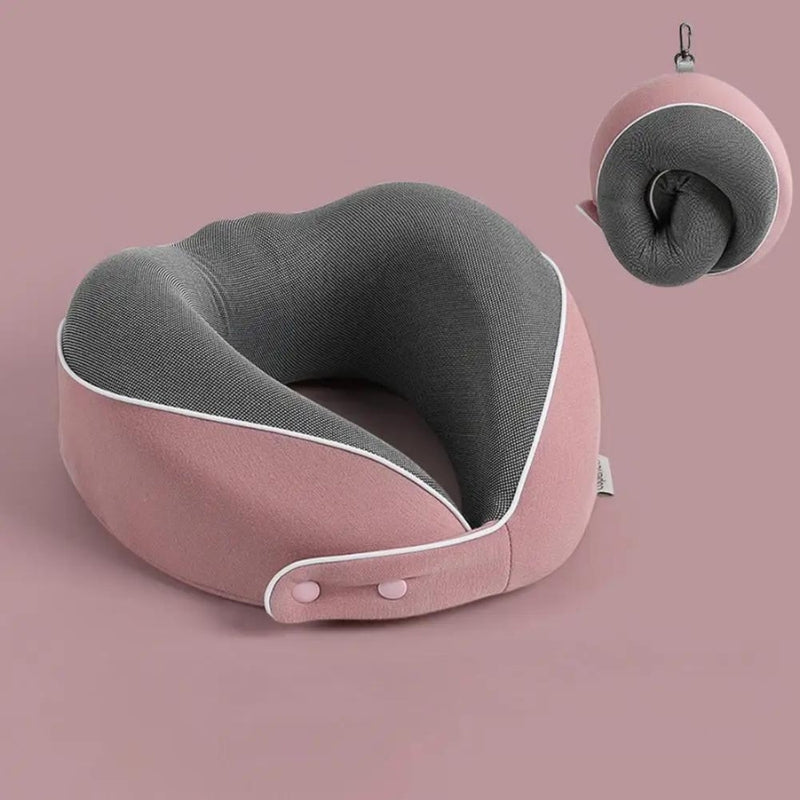 Coussin de voyage pliable en plusieurs coloris