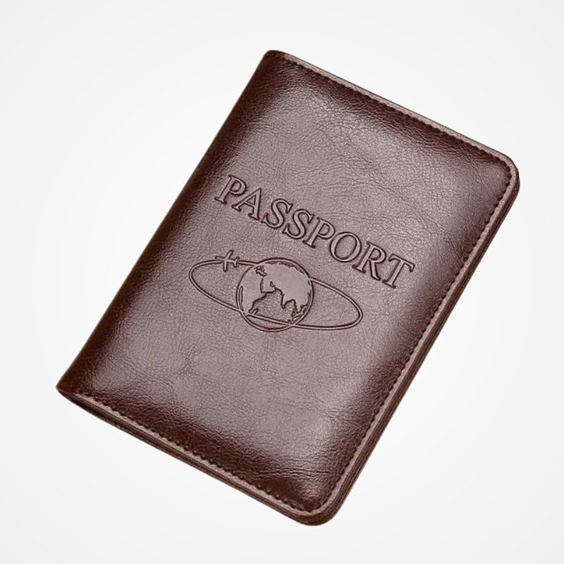 Coloris disponibles de l'étui passeport en cuir