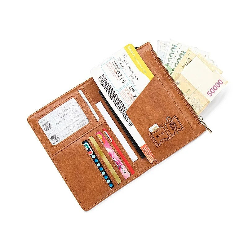 Différents coloris de l'étui passeport