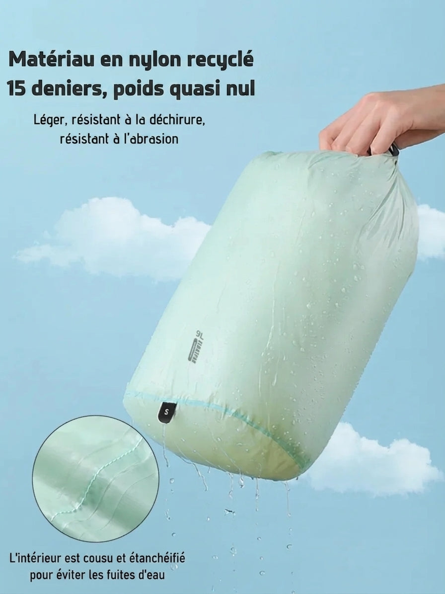Récif — Sac de Compression Étanche Ultraléger, système de compression
