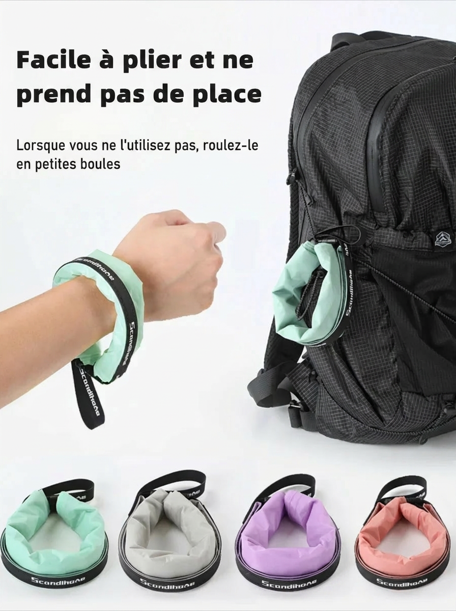 Récif — Sac de Compression Étanche Ultraléger, comparatif des tailles