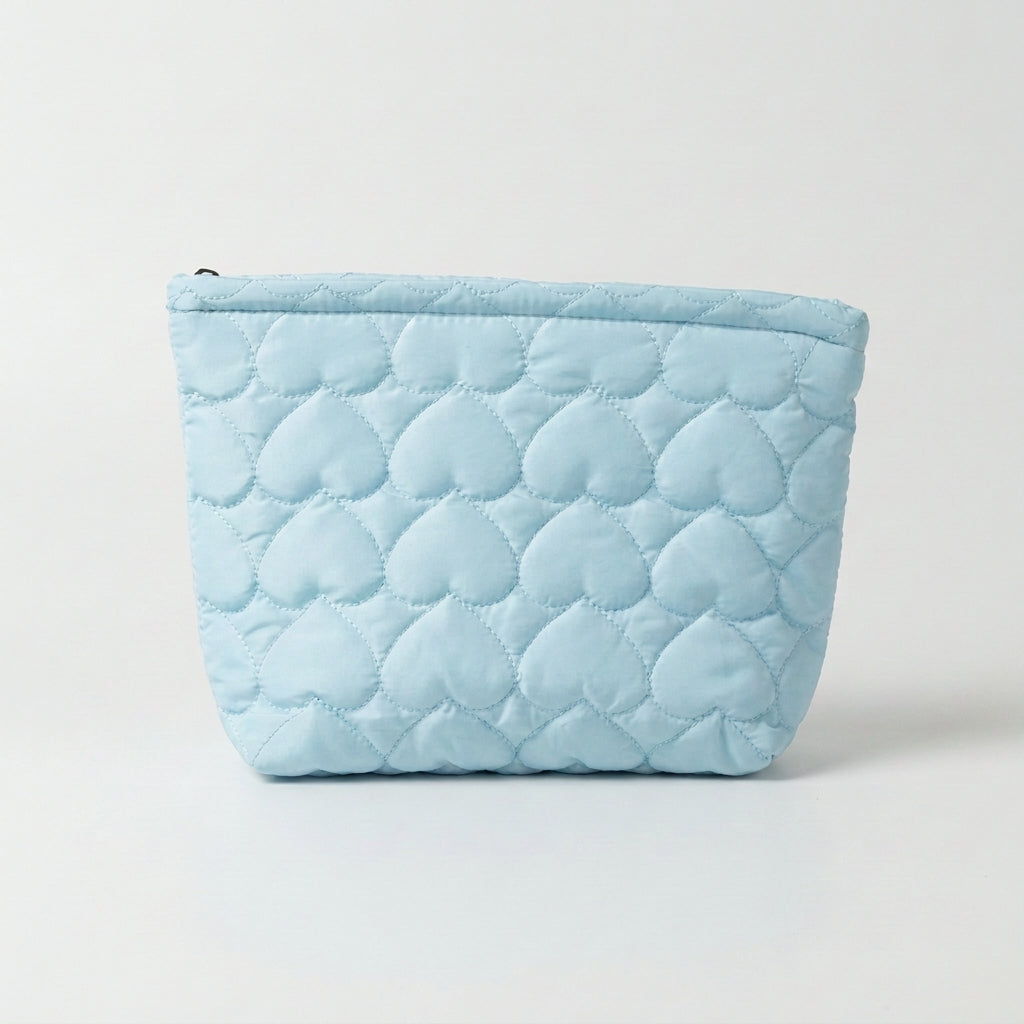 Trousse de toilette matelassée grande ouverture