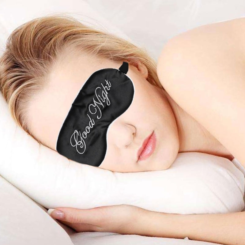 Masque de nuit satin présentation des coloris