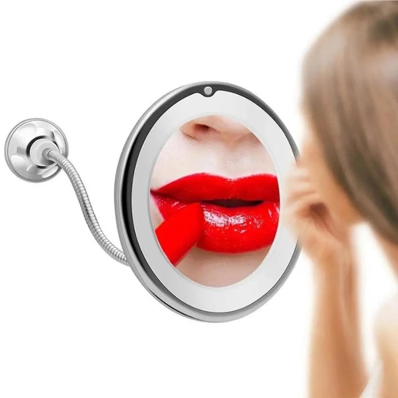 Modèle à bras flexible orientable du miroir lumineux