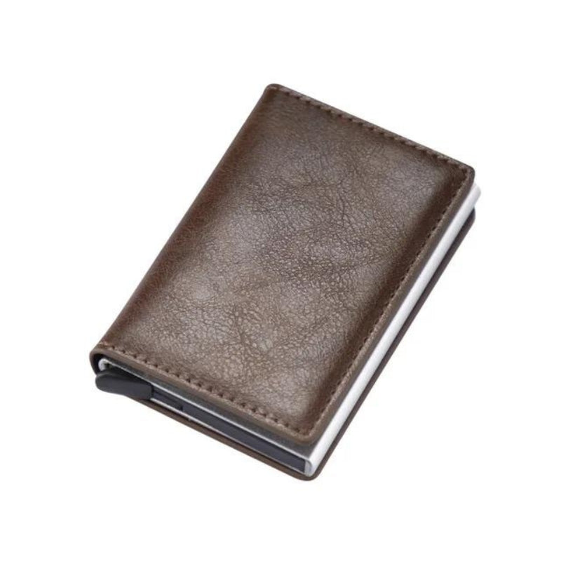 Porte-cartes RFID tenu en main