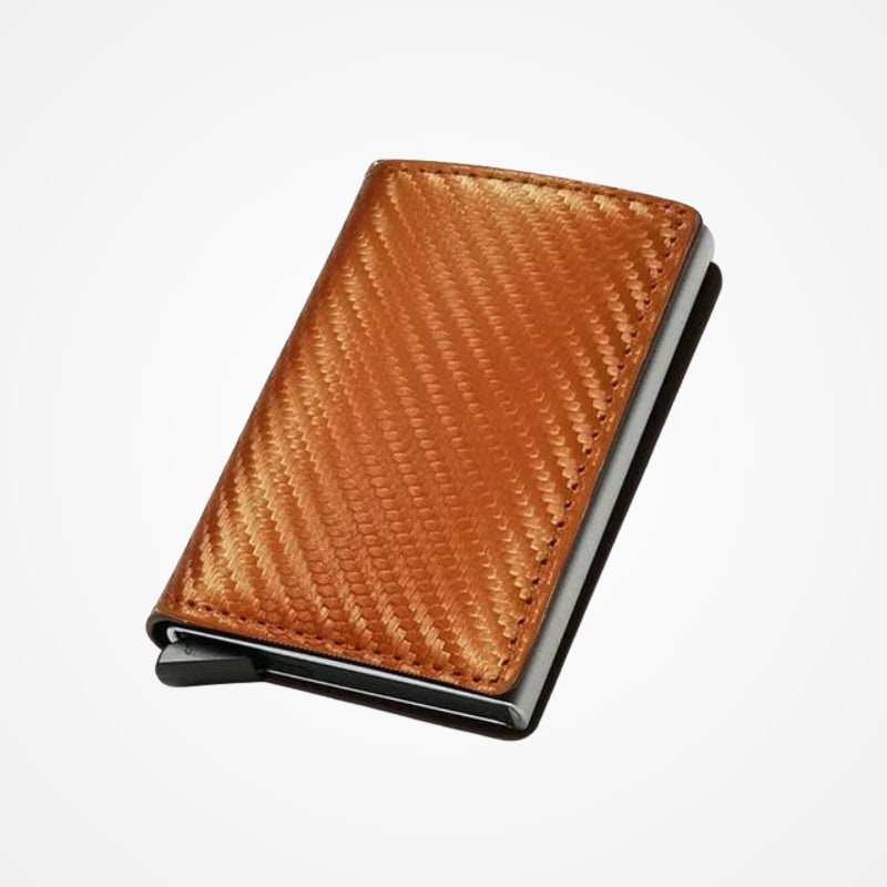Profil fin du porte-cartes anti-RFID