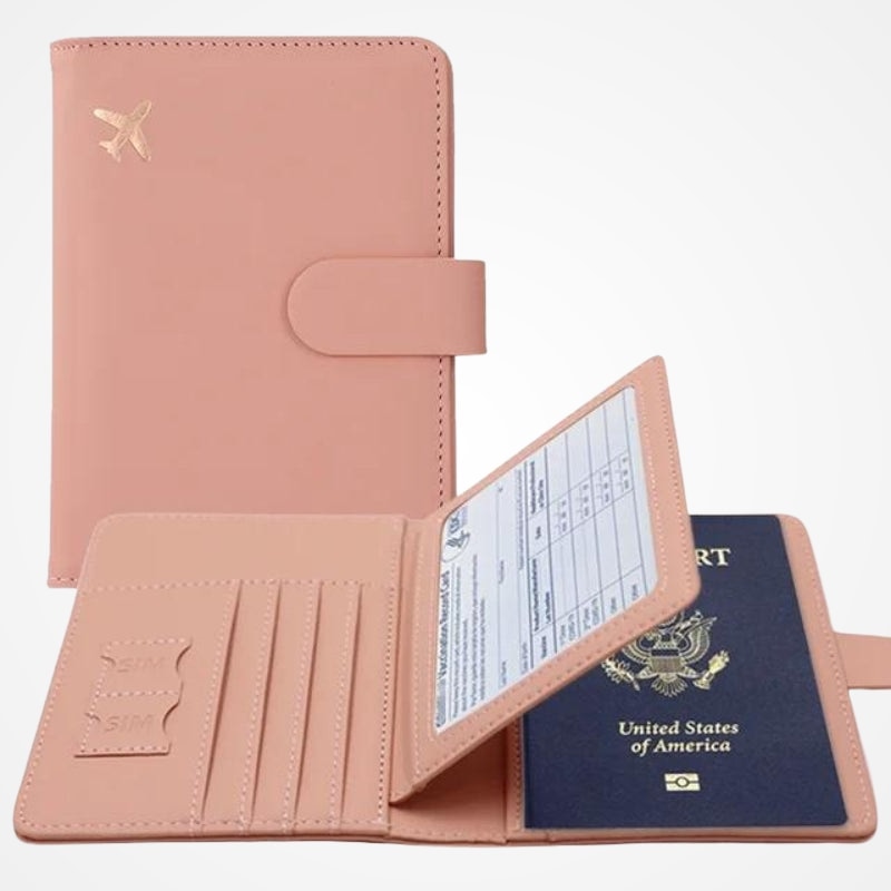 Coloris disponibles du portefeuille de voyage