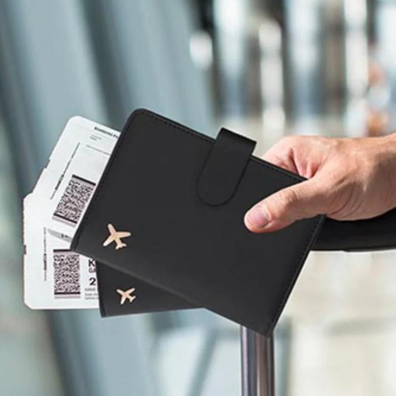 Compartiments intérieurs du portefeuille de voyage