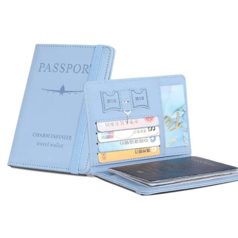 Portefeuille femme avec protection RFID vue de face