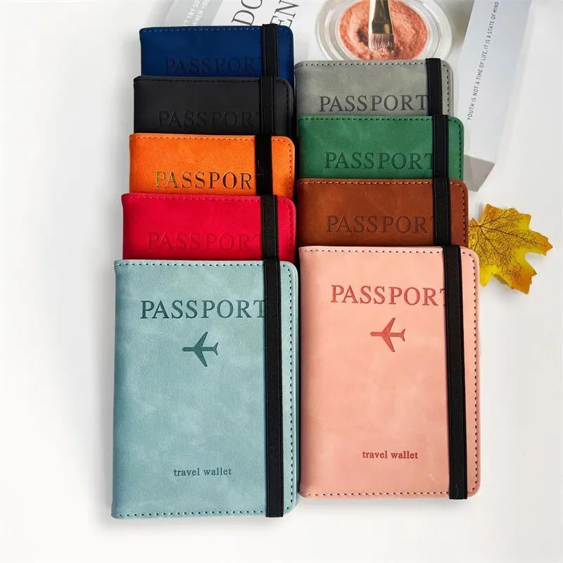 Coloris disponibles de l'étui passeport RFID