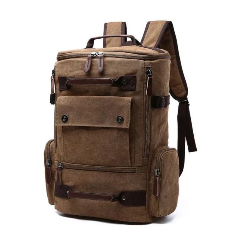 Intérieur du sac à dos vintage