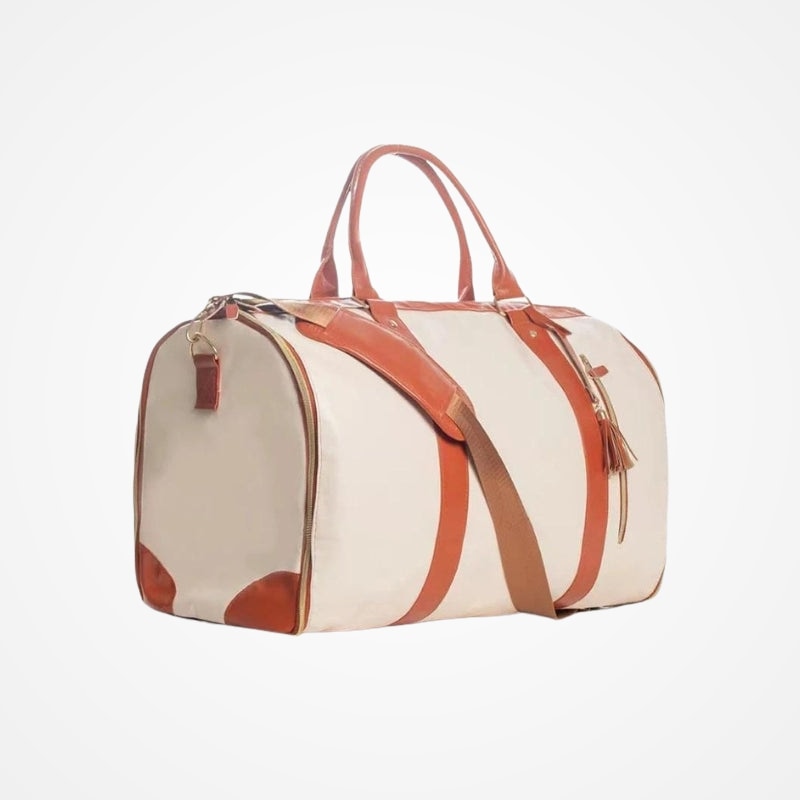 Sac de voyage femme en simili cuir grande capacité
