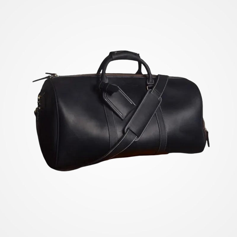 Sac de voyage homme en cuir de vachette, vue principale