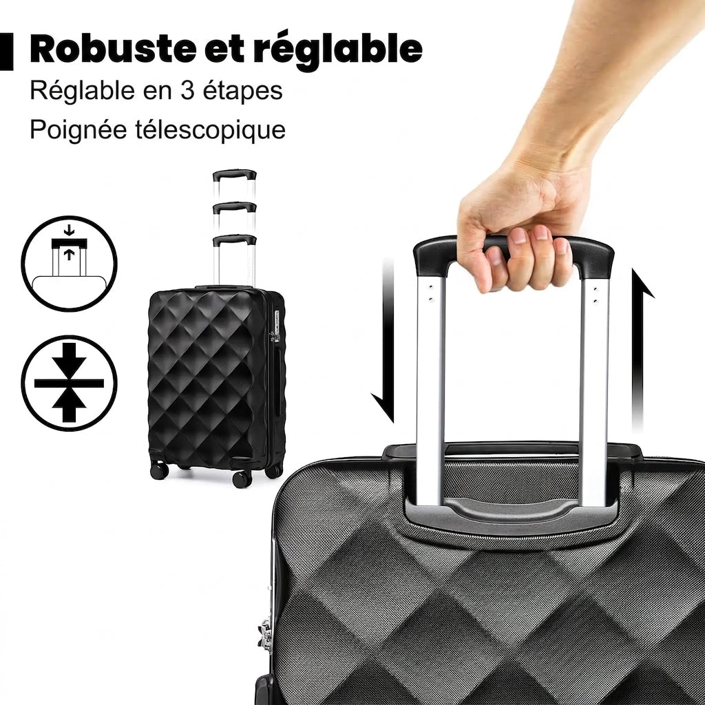 Roues doubles pivotantes à 360 degrés
